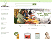 Tablet Screenshot of buyithealthy.com